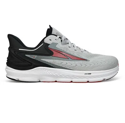 Altra Men's Torin 6 Running Shoes In Gray/red In Multi