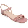 Journee Collection Verity Sandal In Pink