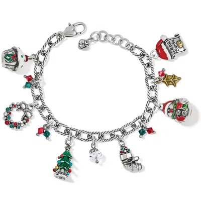 Brighton Women's Joys Of Christmas Charm Bracelet In Silver