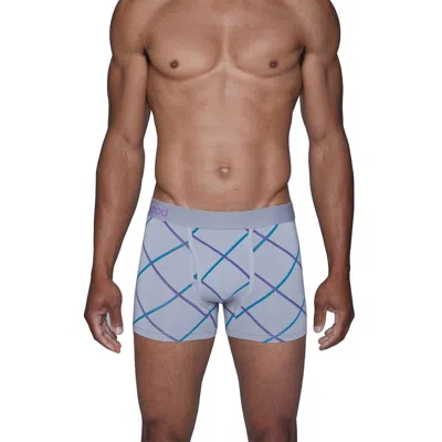 Wood Boxer Brief With Fly In Crosscut In Multi