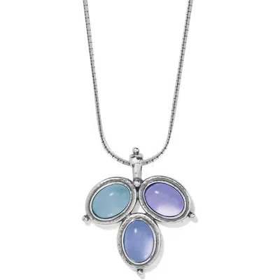 Brighton Women's Jules Pendant Necklace In Silver-blue In Multi