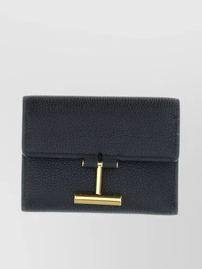 Tom Ford Wallet With Logo In Black