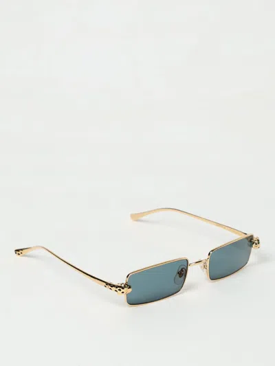 Cartier Sunglasses Men Gold Men