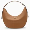 Prada Women's Arqué Large Leather Shoulder Bag In Orange
