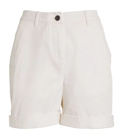 Barbour Chino Shorts In White