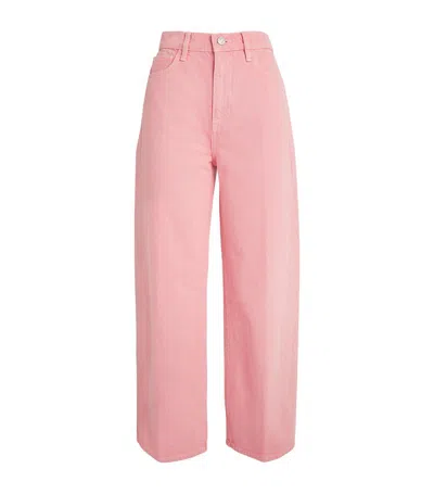 Frame Le Jane Cropped Straight Jeans In Pink