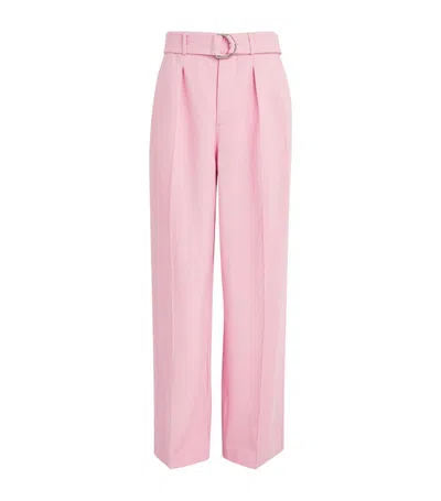 Nanushka Tailored Bento Trousers In Pink