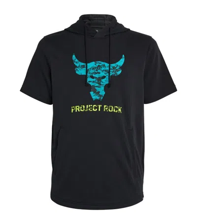 Under Armour Project Rock Payoff Hoodie In Black