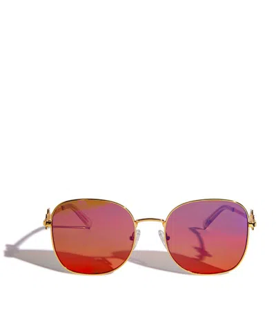 Le Specs Metamorphosis Sunglasses In Gold