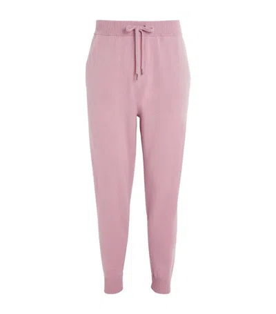 Derek Rose Cashmere Finley Sweatpants In Pink