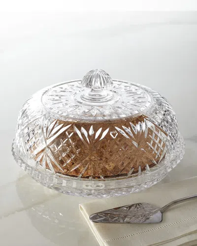 Godinger Dublin Crystal Pie Dome In Clear