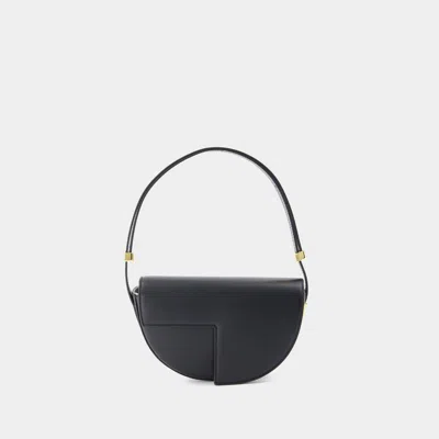 Patou Circle  Bag -  - Leather - Black