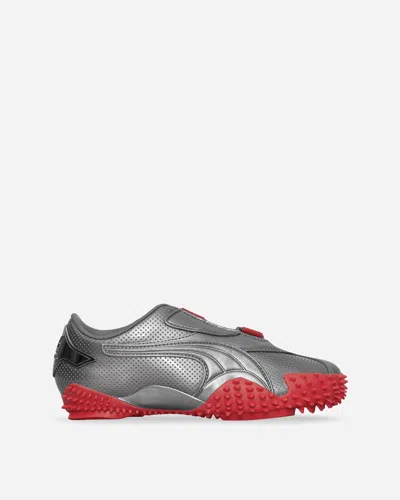 Ottolinger Puma Mostro Low Sneakers Aged Silver / Red In Grey