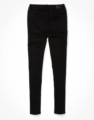 American Eagle Outfitters Ae Luxe High-waisted Jegging In Black