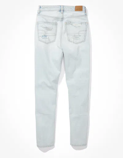 American Eagle Outfitters Ae Ripped Highest Waist Mom Jean In White