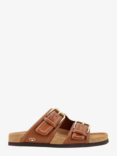 Valentino Garavani Sandals In Brown