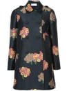 RED VALENTINO FLORAL PRINT DOUBLE,NR0CA1G539L12184112
