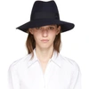 MAISON MICHEL Navy Timeless Kate Fedora