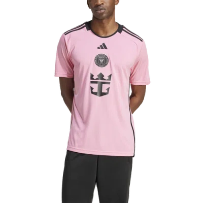 Adidas Originals Adidas Men's Inter Miami Cf Mls 24-25 Lionel Messi Home Soccer Jersey In Pink