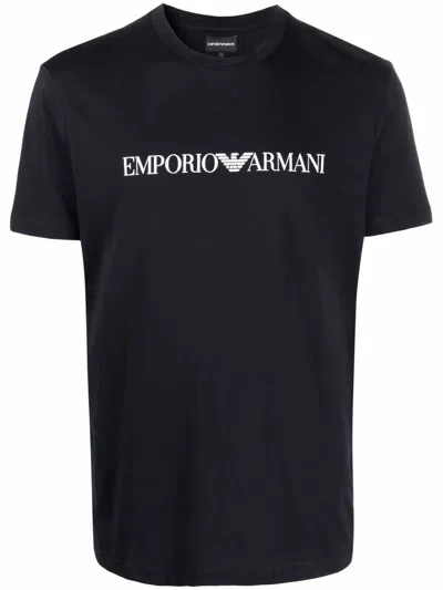 Emporio Armani T-shirt Clothing In Blue