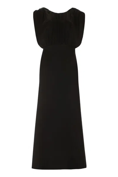 Jil Sander Sleeveless Dress In Black