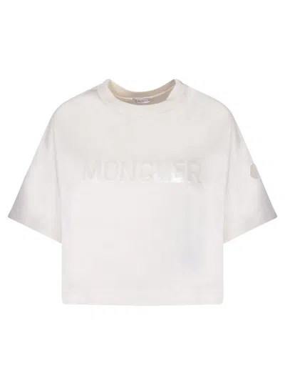 Moncler T-shirt In White
