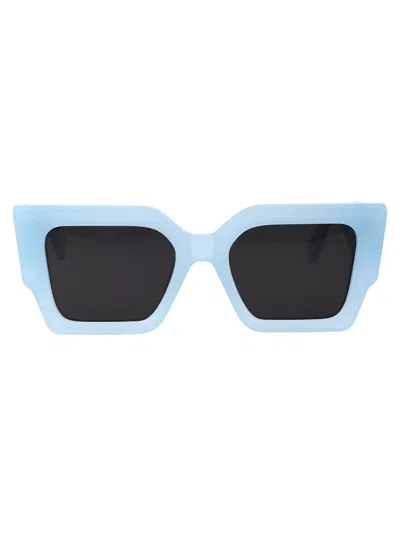 Off-white Sunglasses In Blue
