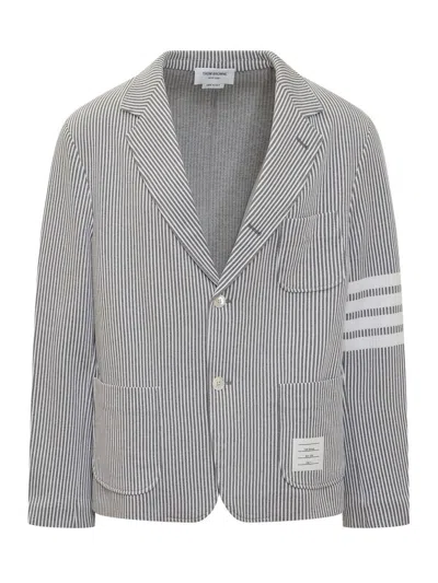 Thom Browne Jackets In Grey