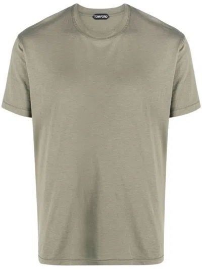 Tom Ford Slim Fit T-shirt Clothing In Green