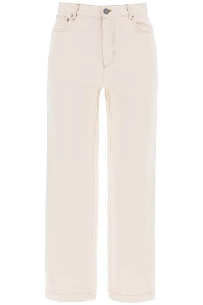 Apc A.p.c. New Sailor Jeans For Men In White