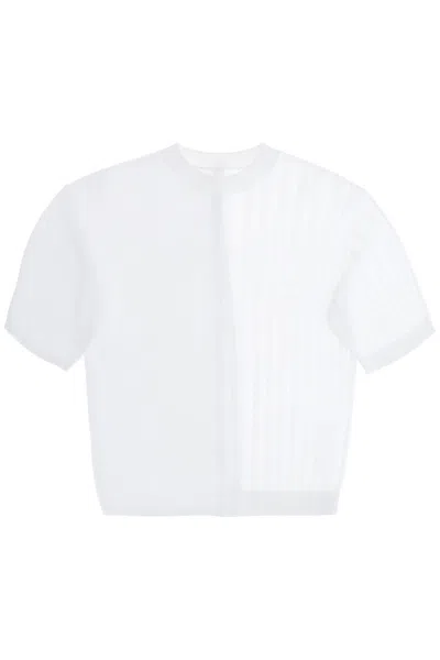 Jacquemus Knit Top The High Game Knit In White