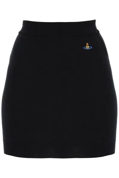 Vivienne Westwood Bea Mini Skirt In Black
