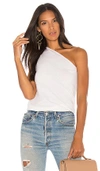 HELFRICH KENNY ONE SHOULDER TOP,Q007 S028