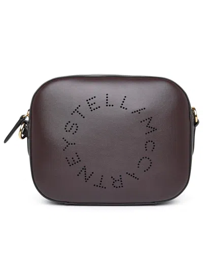 Stella Mccartney Alter Mat Velvet Chocolate Mini Bag In Brown