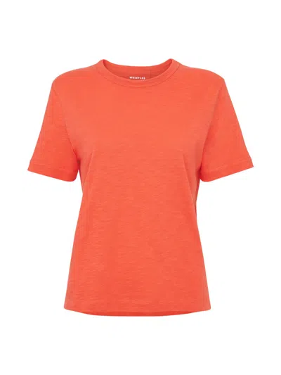 Whistles Women's Emily Ultimate T-shirt Orange