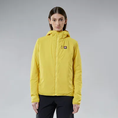 66 North Women's Hengill Jackets & Coats In Yellow