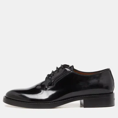 Pre-owned Givenchy Black Patent Leather Derby 42.5