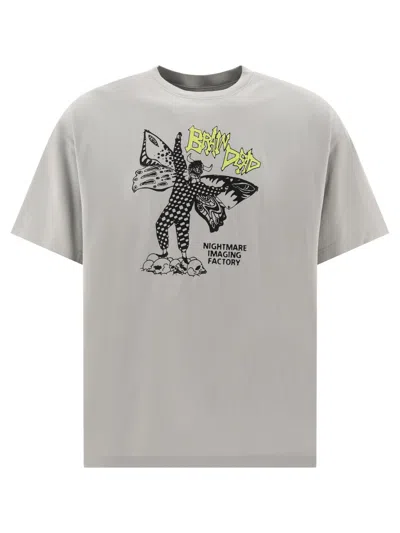 Brain Dead Nightmare Factory T-shirt In Grey