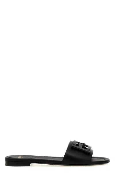 Fendi Women 'baguette' Sandals In Black