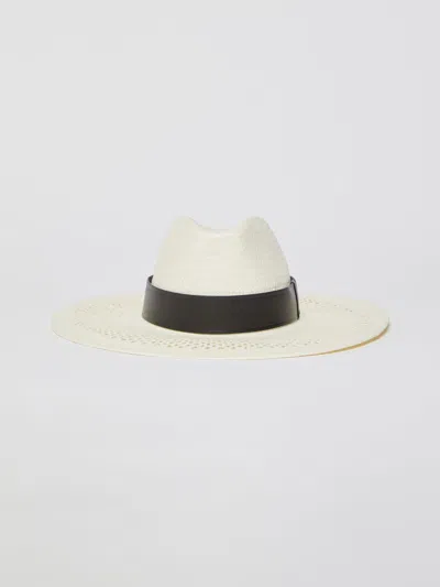 Max Mara Sidney Hat In White