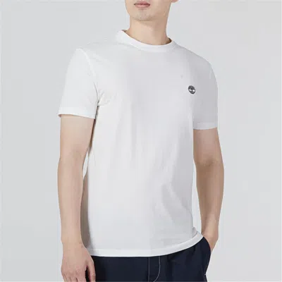 Timberland Dunstan River Jersey Crew T-shirt In White