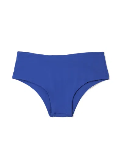 Hanky Panky Boyshort Swimsuit Bottom In Blue