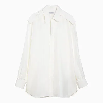Burberry Grain-coloured Shirt In White