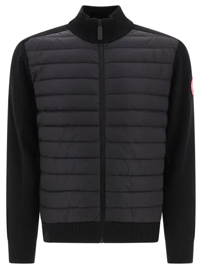 Canada Goose "hybridge® Knit" Jacket In Black