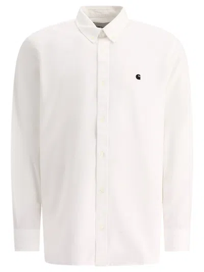Carhartt Wip "madison" Shirt In White