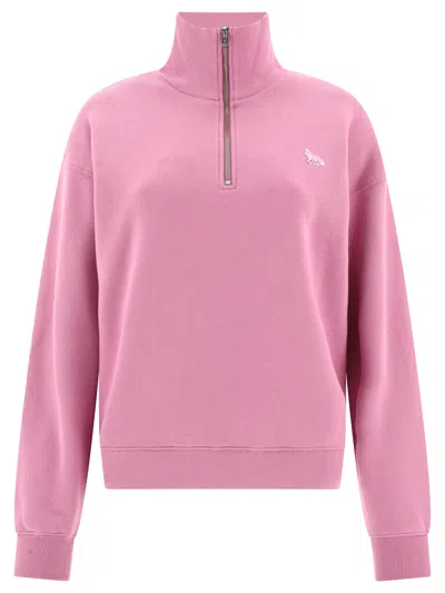 Maison Kitsuné "baby Fox" Sweatshirt In Pink