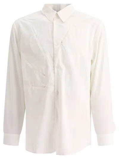 Post Archive Faction (paf) "5.1 Center" Shirt In White