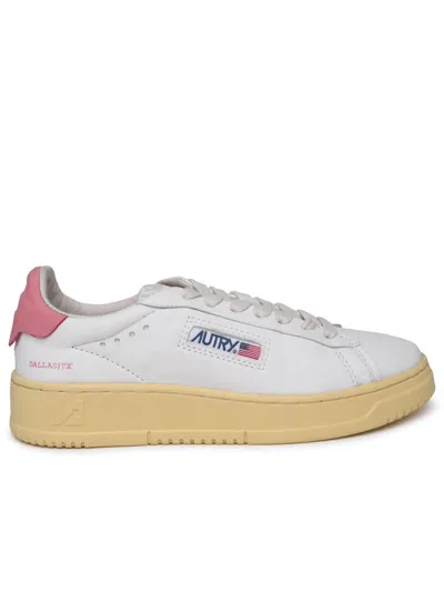 Autry 'dallas' White Leather Sneakers