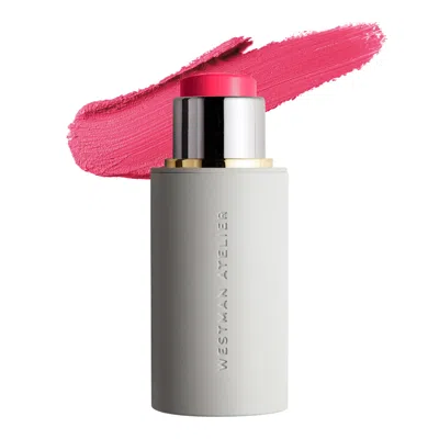 Westman Atelier Baby Cheeks, Buildable Blush Stick In Poppet/poppy Pink