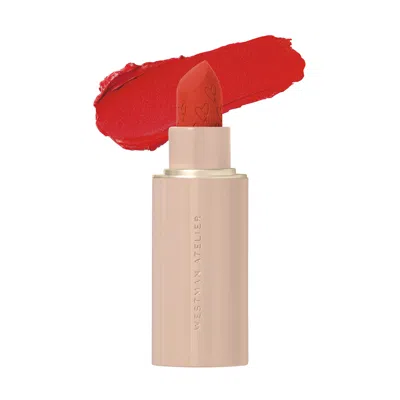 Westman Atelier Lip Suede Matte Lipstick In Le Rouge - Bright Tomato